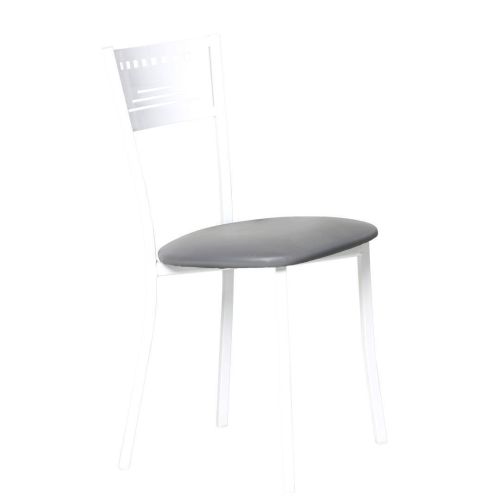 Cadeira de Cozinha Metálica 897/BL em Branco