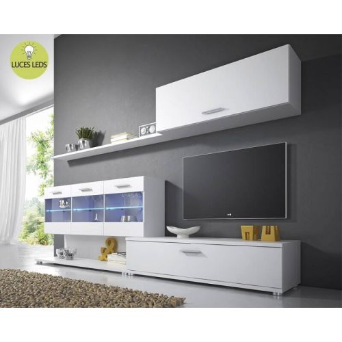Mobiliário de sala de estar modelo ZAFIRO de 250cm em diferentes cores