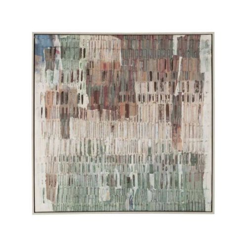 Quadro em Tela de Madeira de Pinho Pintura Abstrata 610561