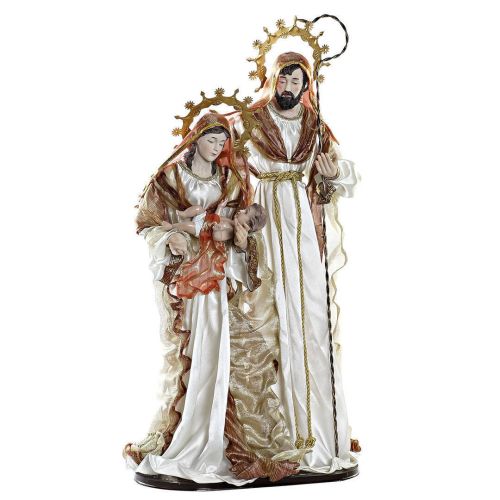Presépio com Roupa em Poliéster cor Branco