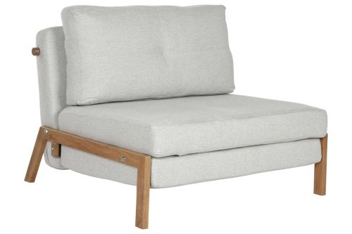 Poltrona Cama Extensível Estofada em Poliéster MONET