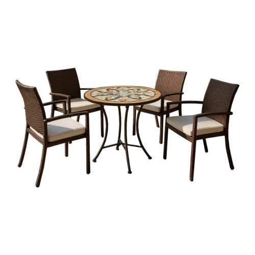 Mobiliário de Jardim com Mesa BORA e 2 Cadeiras BAHÍA
