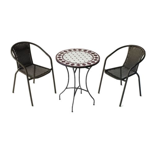 Mobiliário de Jardim com Mesa AUSTIN e 2 Cadeiras BRASIL