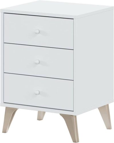 Mesinha de Cabeceira DREAMS cor Branco Ártico 007803A