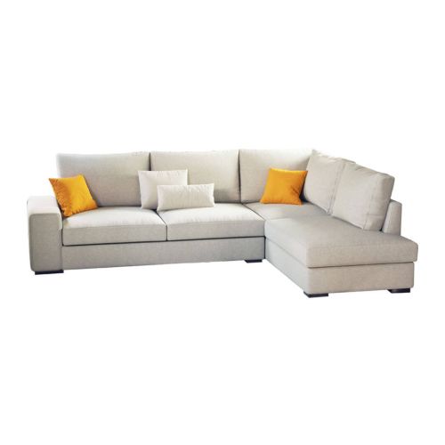 Sofá Chaise Longue 4 Lugares HORUS em Tecido à Direita