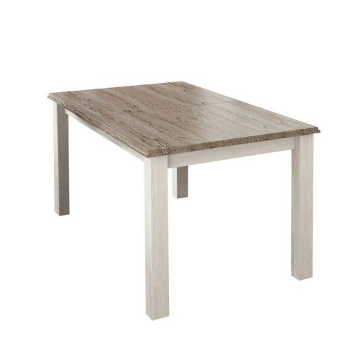 Mesa de jantar extensível Irma Anderses Pine-Grey 77x160 cm