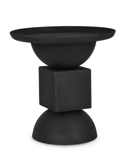 Mesa Auxiliar ALKA em Aço com Acabamento Mate Rugoso