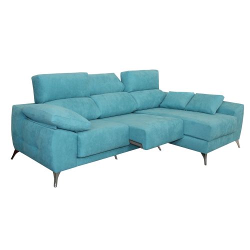 Sofá Chaise Longue à Direita MALTA com Encosto Reclinável