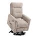 Poltrona EBRO Power Lift Relax EBRO Estofada em poliéster com USB