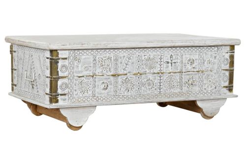 Mesa Auxiliar de Café em Branco MB-182010