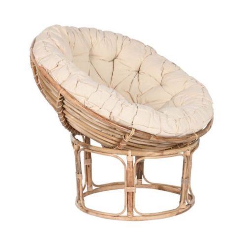 Poltrona de Bambu-Rattan cor Natural MB-212475
