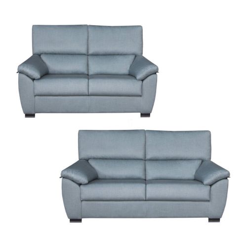 Conjunto de sofás estofados 3 e 2 lugares SIROCCO