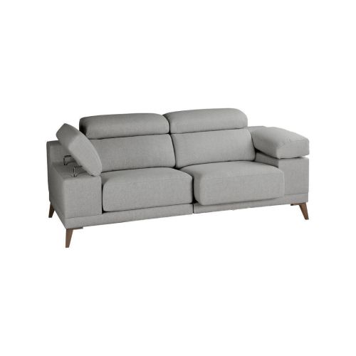 Sofá de 2 Lugares NIZA 186 cm em Tecido com Assentos Deslizantes