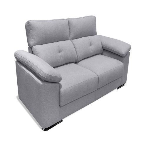 Sofá 2 lugares 170 cm MARÍA com encosto reclinável e assento deslizante