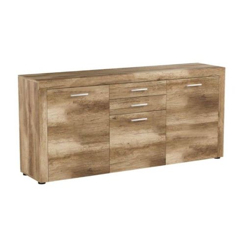 Aparador 77x167 modelo TEXAS cor madeira granulada