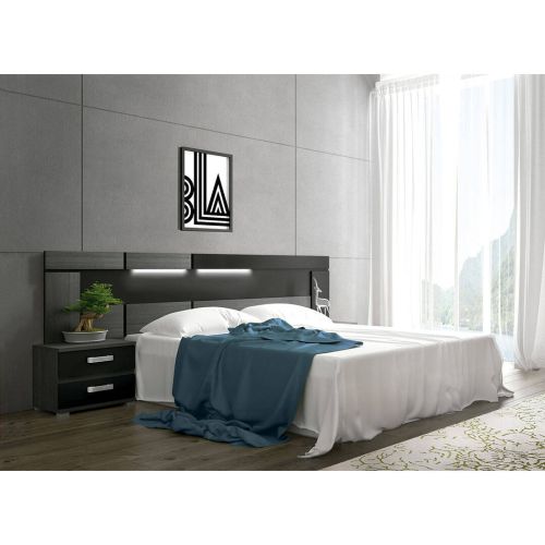 Conjunto RAMBLA com Cabeceira e 2 Mesinhas