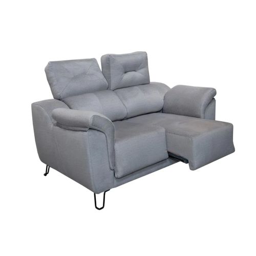Sofá de 2 Lugares LISBOA Reclinável com Assentos Deslizantes