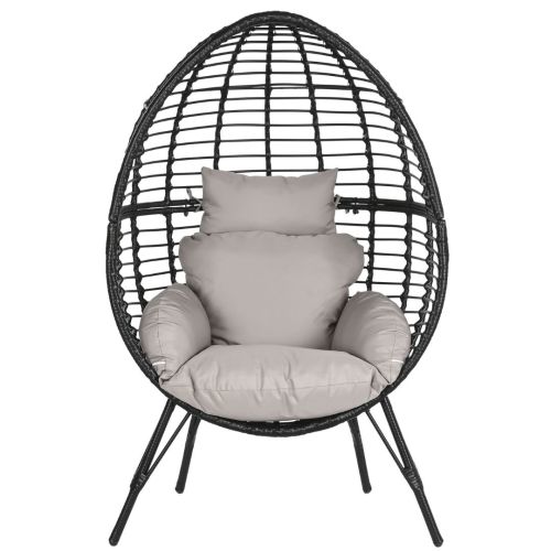 Poltrona de Rattan com Almofadas